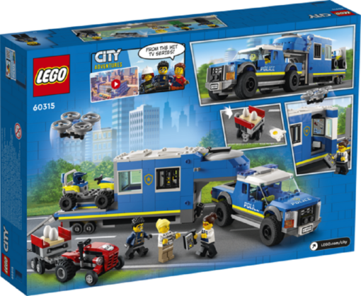 LEGO® City Police 60315 Mobile Polizei-Einsatzzentrale1