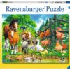 Ravensburger XXL Puzzle Versammlung der Tiere, 100 Teile