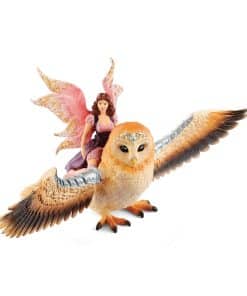 Schleich 70713 bayala® Elfe auf Glitzer-Eule