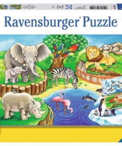 Ravensburger Puzzle Tiere im Zoo 2x12 Teile