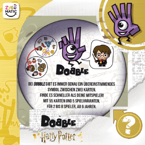 Asmodee Zygomatic Dobble Harry Potter1