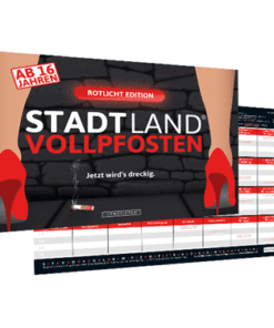 Denkriesen-Stadt-Land-Vollpfosten-Rotlicht-Edition