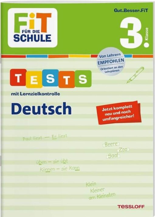 Fit für die Schule Test mit LZK Deutsch 3.Klasse