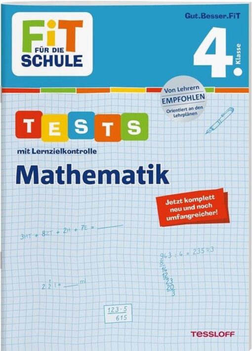 Fit für die Schule Tests mit LZK Mathematik 4. Klasse