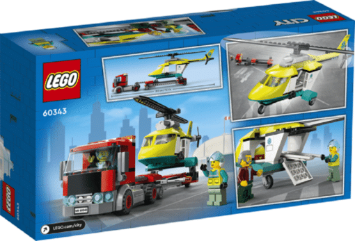 LEGO® City Great Vehicles 60343 Hubschrauber Transporter1