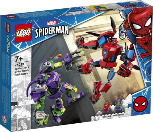 LEGO® Marvel Avengers Movie 4 76219 Spider-Mans und Green Goblins Mech-Duell