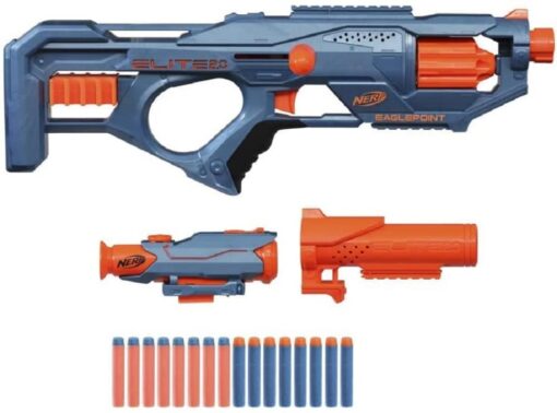 Nerf Elite 2.0 Eaglepoint RD-8 Blaster, 8-Dart Trommel1