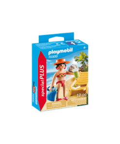 PLAYMOBIL-70300-Special-Plus-Urlauberin-mit-Liegestuhl