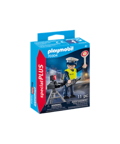 PLAYMOBIL-70304-Special-Plus-Polizist-mit-Radarfalle