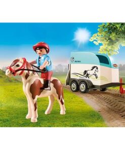 PLAYMOBIL-70511-PKW-mit-Ponyanhaenger2