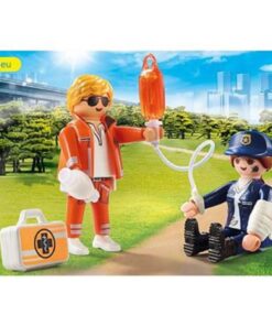 PLAYMOBIL-70823-DuoPack-Notarzt-und-Polizistin