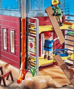 PLAYMOBIL® 70446 City Action Baugerüst mit Handwerkern2