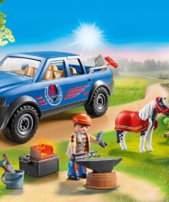 PLAYMOBIL® 70518 Country Mobiler Hufschmied2