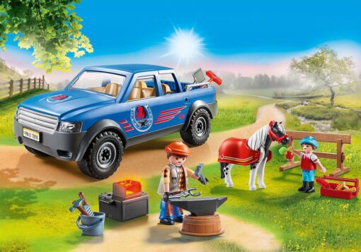 PLAYMOBIL® 70518 Country Mobiler Hufschmied2