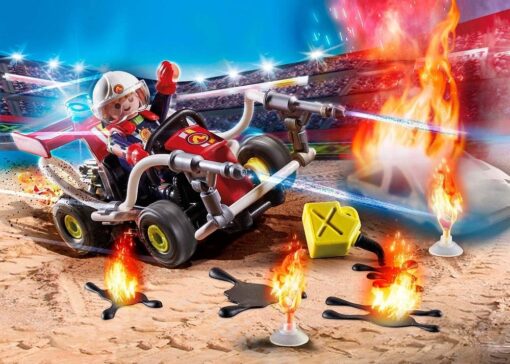 PLAYMOBIL® 70554 Stuntshow Stuntshow Feuerwehrkart13