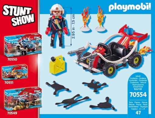 PLAYMOBIL® 70554 Stuntshow Stuntshow Feuerwehrkart14