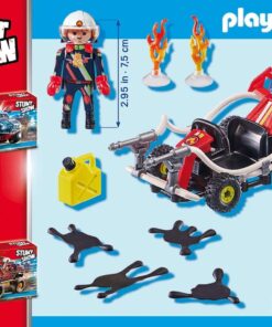 PLAYMOBIL® 70554 Stuntshow Stuntshow Feuerwehrkart2