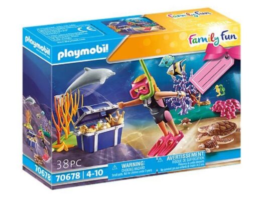 PLAYMOBIL® 70678 Geschenkset Schatztaucherin 1