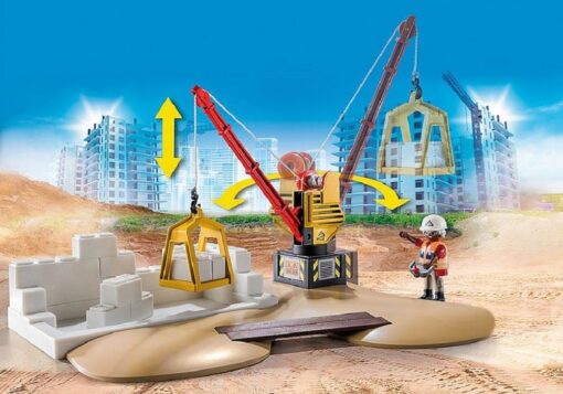 PLAYMOBIL® 70742 City Action Baustelle mit Kipplaster3