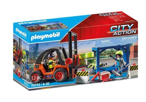 PLAYMOBIL® 70772 City Action Gabelstapler mit Fracht