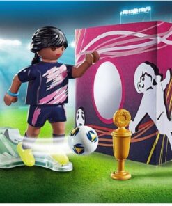 PLAYMOBIL® 70875 Fußballerin mit Torwand und Pokal