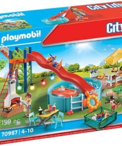 PLAYMOBIL® 70987 City Life - Poolparty mit Rutsche