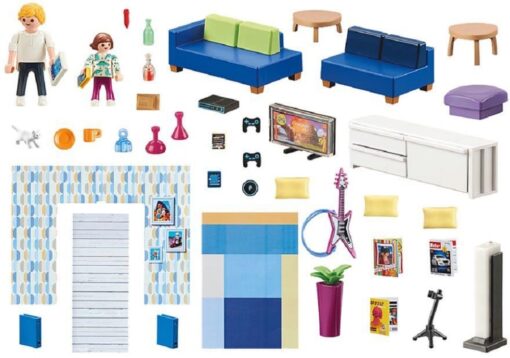 PLAYMOBIL® 70989 City Life - Wohnzimmer1