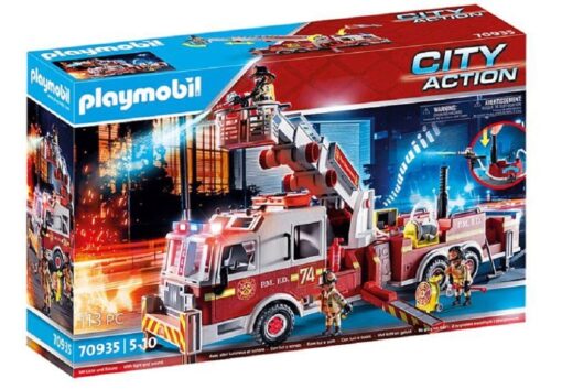 PLAYMOBIL® City Action 70935 Feuerwehr-Fahrzeug  US Tower Ladder