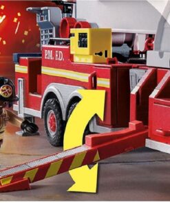 PLAYMOBIL® City Action 70935 Feuerwehr-Fahrzeug  US Tower Ladder3