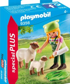 PLAYMOBIL®l Bäuerin mit Schäfchen