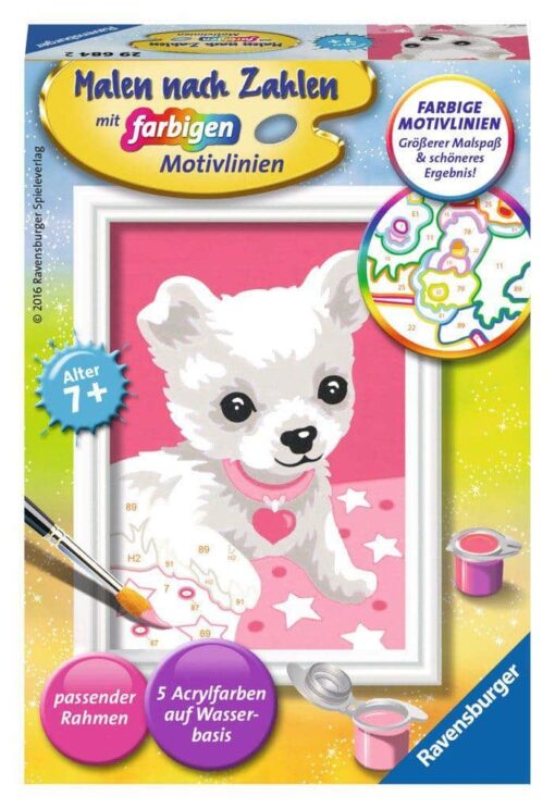 Ravensburger Malen nach Zahlen Chihuahua