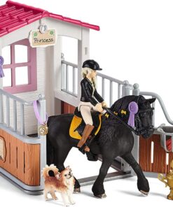 Schleich 42437 Horse Club - Pferdebox mit Tori und Princess