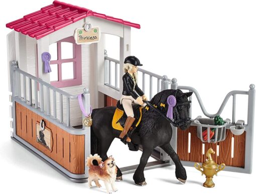 Schleich 42437 Horse Club - Pferdebox mit Tori und Princess