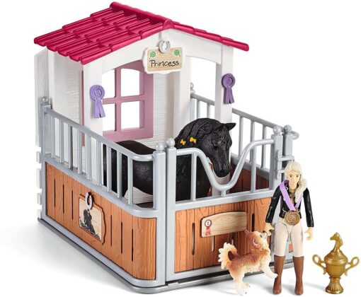 Schleich 42437 Horse Club - Pferdebox mit Tori und Princess2