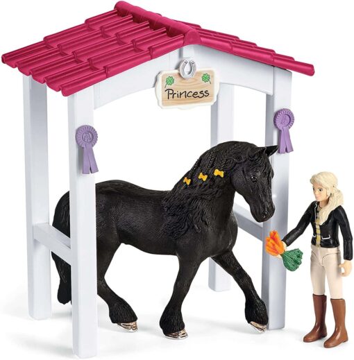 Schleich 42437 Horse Club - Pferdebox mit Tori und Princess3