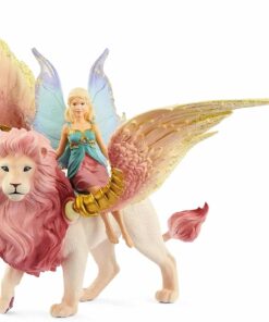 Schleich 70714 bayala® Elfe auf geflügeltem Löwe1