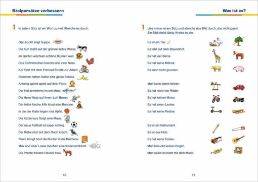 Tessloff FiT FÜR DIE SCHULE. Das kann ich! Lesen 2. Klasse1