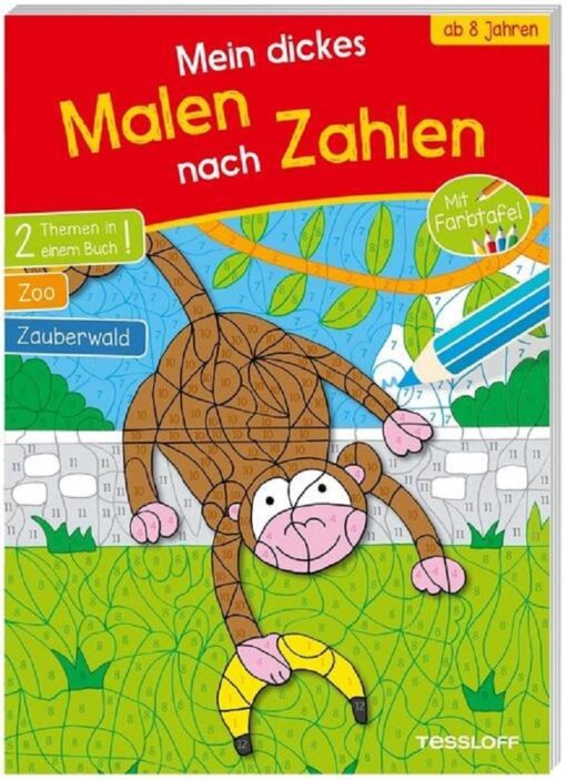 Tessloff Mein dickes Malen nach Zahlen.