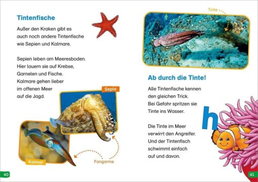 Tessloff WAS IST WAS Erstes Lesen easy! Band 2. Tiere im Meer2