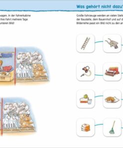 Tessloff WAS IST WAS Kindergarten - Malen, Rätseln, Stickern  Große Fahrzeuge1