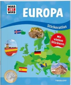 Tessloff WAS IST WAS Stickeratlas Europa