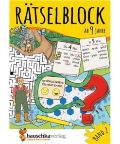 Hauschka-Verlag-Raetselblock-ab-9-Jahre-Band-2-A5-Block