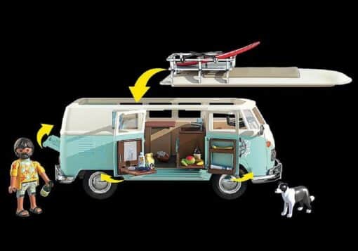 70826 VW Volkswagen T1 Camping Bus2