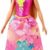 Barbie Dreamtopia Prinzessin Puppe, blond- und lilafarbenes Haar