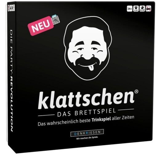 Denkriesen klattschen® - Trinkspiel - DAS BRETTSPIEL