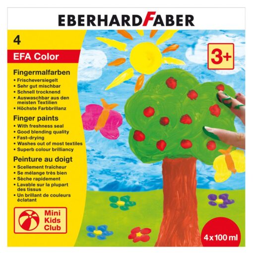 Eberhard FaberMini Kids Club Fingermalfarbe Packung mit 4 Farbtöpfchen à 100 ml.jpeg