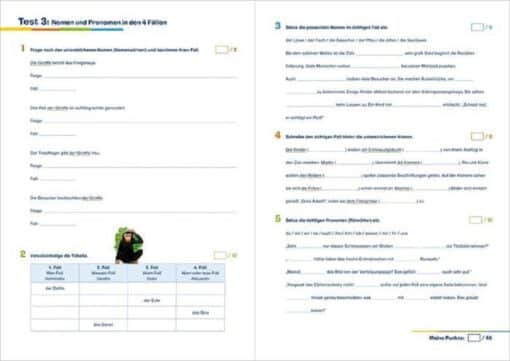 Fit für die Schule Tests mit LKZ Deutsch 4. Klasse1