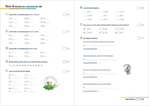 Fit für die Schule Tests mit LZK Mathematik 3. Klasse2