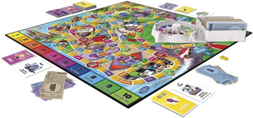 Hasbro Familienspiel Spiel das Lebens1