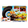 Hot Wheels Monster Truck Stunt-Reifen-Spielset inkl. 2 Spielzeugautos